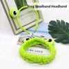 2 Pieces Frog Headbands, Big Eye Frog Headbands, Elastic Frog