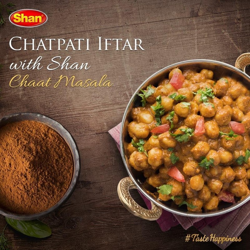 Shan - Chaat Masala Seasoning Mix (100g) - Spice Packets