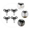 SHINEOFI 4pcs Clock Iron Keys for Clock Repair Durable Winding
