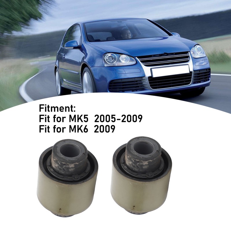 2pcs Rear Lower Control Arm Bushing Outer Suspension Control Arm