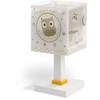 Dalber Good Night 63391 Children's Table Lamp, Bedside Lamp, Owl,