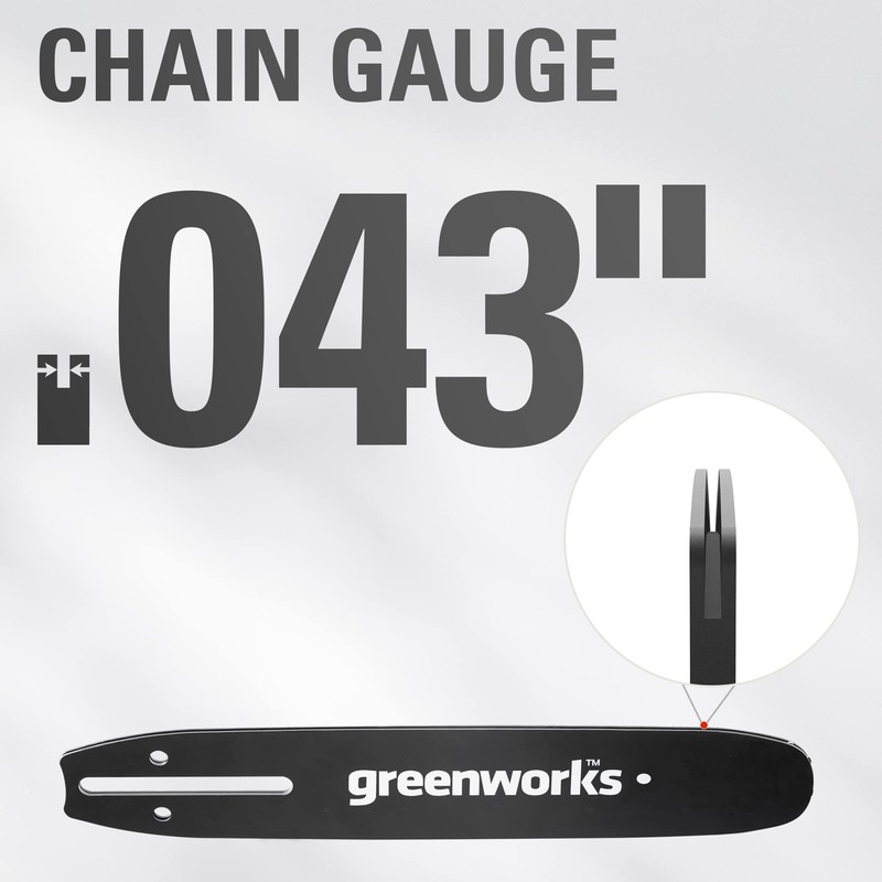 Greenworks(グリーンワークス) 36cm(14インチ) チェーンソー用交換チェーン 2906802