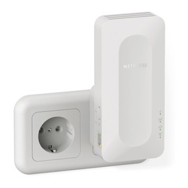 NETGEAR WiFi6 Mesh Repeater (EAX17) Add up to 140 m² and over 20 devices with AX3000 Dual Band Wireless Signal Booster and Repeater (max 3.0 Gbps) WPA Security & Smart Roaming