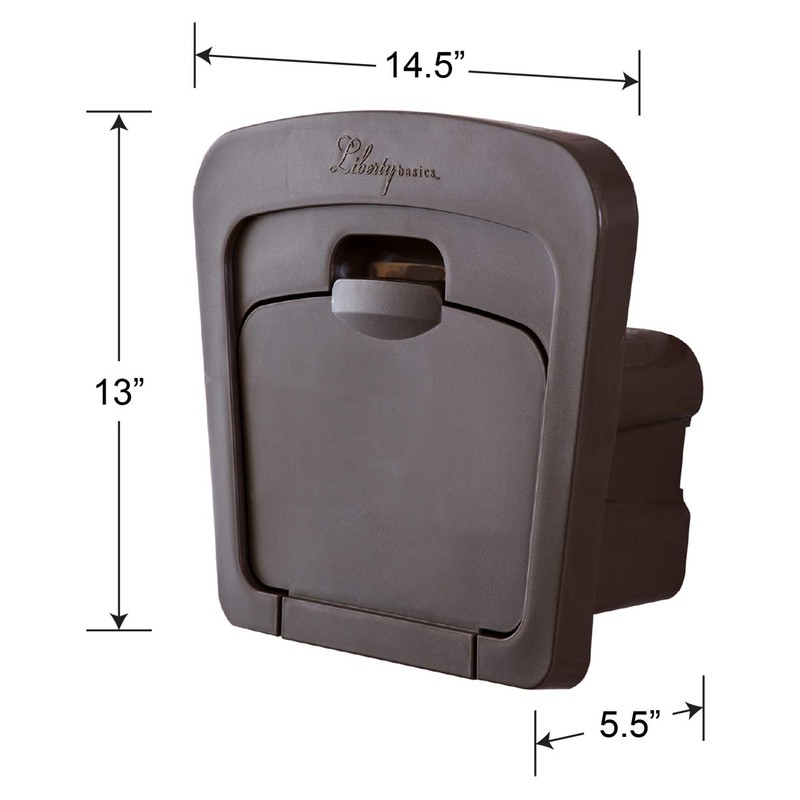 Liberty Basics 501 Garden Hose Hanger w/Storage Compartment