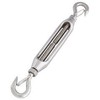 Mizumoto B1352 Stainless Steel Frame Type Turnbuckle with Locking Hook & Hook, 2 Minutes