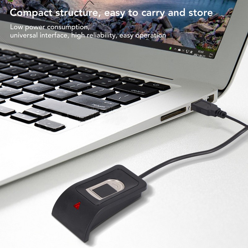 Fingerprint Key Reader Compact Structure Auto Calibration Recognition USB Fingerprint