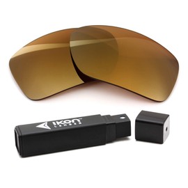 IKON LENSES Replacement Lenses For Costa Del Mar Howler Sunglasses (Polarized) (24K Gold Mirror)