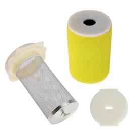Air Filter Guide End Cap Set Replace 1YW-14458-01-00 1YW-14451-00-00 for Big Bear 350 YFM350 for Kodiak 400 YFM400 for Moto-4 250 350 YFM250 YFM350 for Timberwolf 250 YFB250