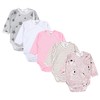 TupTam unisex, long-sleeved, wrap bodysuit, set of 5 - Girls