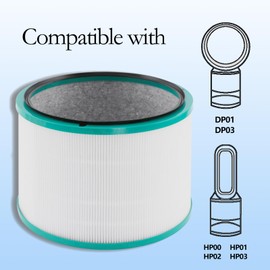 Filtro de repuesto para purificador de aire Dyson Pure Hot and Cool Link HP02, purificador de escritorio Pure Cool Link, 968125-03