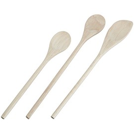 3 Piece Classic Wood Spoon Set