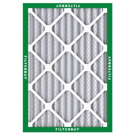 Filterbuy Filterbuy 14x20x2 Air Filter MERV 8 Dust Defense (4-Pack), Pleated HVAC AC Furnace Air Filters Replacement (Actual Size: 13.50 x 19.50 x 1.75 Inches)
