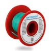 BNTECHGO 26 Gauge Silicone Wire Spool 100 ft Green Flexible
