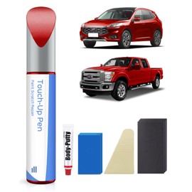 PARTS4EV Race Red(PQ) Touch Up Paint Repair Kit Compatible with Ford - DIY Kit Exactly Matches Chips and Nicks