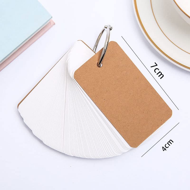 Word Book Memorization Cards Large 600 Word Cards Ring English