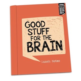 Papersalt Good Stuff for the Brain Jumbo Tear and Share Lunch Notes, 5.5-Inch, Multicolor