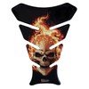 BIKE-label Tank Pad 3D Ghost Rider Compatible with Honda 500413