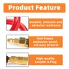 GASHER 1/4" x 25FT Red Reinforced Polyurethane Recoil Air Hose