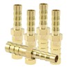 Rierdge 5 Pcs Brass Barb Fitting 8mm to 6mm Barbed