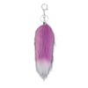COZENTA Strap, Fur, Tail, Fluffy, Fluffy, Keychain, Accessory, Mini, purple