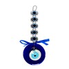 ESPLANADE Glass Evil Eye Car Door Hanging for Good Luck
