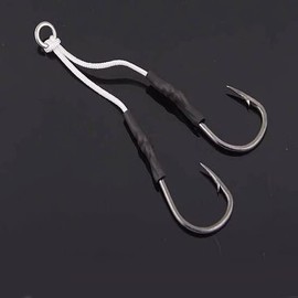 4X Twin Hook Jig Assist Hooks Fishing Lures Micro Slow Inchiku Jigs Octo Micro - Twin Hook Jig Assist Hooks