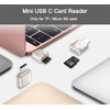 Memory Card Reader, USB 3.0 and USB-C to SD Micro