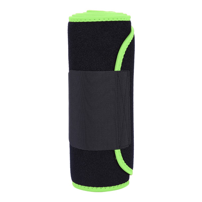 Compression Adjustable Sports Waist Brace Weigh Lifting Back Support Strap(Greeen