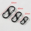 [FUSSED] 10 Pcs S-Shaped Carabiner, Small Adjustable Metal Buckle, Chain