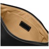 Kitamura RH0565 Shrink Leather 2-Way Pouch, Black/Camel Tech [Black] 15611