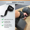 Weightlifting Straps with D Ring, Premium Wrist Straps for Deadlifting,