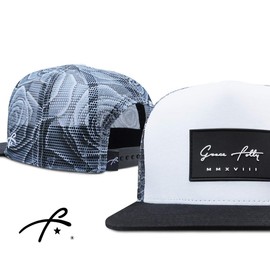 Grace Folly Trucker Hat for Men & Women. Snapback Mesh Caps (One Size, Rose- Grey)