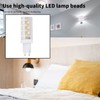 6Pcs 5W G9 46LED Bulb Dimmable Chandelier Ceiling Lamp Bulbs