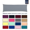 Rohi Bolster Pillow Cases - Soft & Breathable Polycotton Long