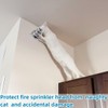 Happy Tree (2 Pack) White Fire Sprinkler Head Guard Cover