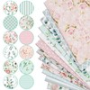 Whaline 12Pcs Spring Cotton Fabric Bundles 18 x 22 Inch