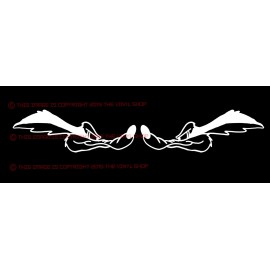 The Vinyl Shop ACME RACING Wyle E Coyote set Hot Rod, Race, NHRA, Rat Rod decal sticker.