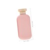 GLEAVI 3Pcs Pink Travel Squeeze Bottles with Flip Cap Refillable