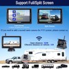 Wireless Backup Camera Solar Magnetic: Portable Cordless Scratch-Proof Truck Trailer