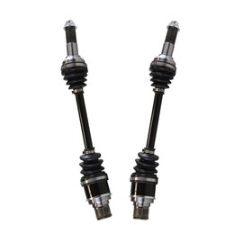 OKOVO 2pcs CV Axle Shafts Right Passenger Left Driver Rear Side Black Coating Automatic Transmission for Yamaha for Grizzly 350 for Grizzly 400 for Grizzly 450 for Kodiak 400 for Kodiak 450