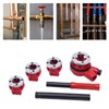 Eapmic Portable Pipe Threading Tool Set Manual Ratchet Pipe Threader