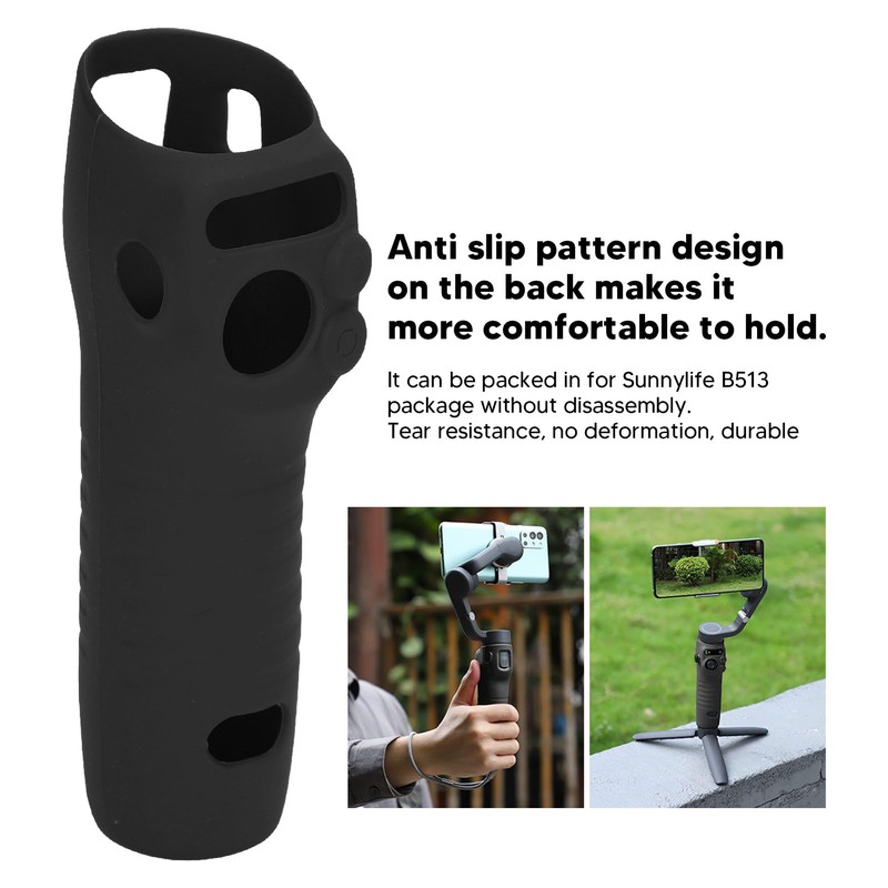 Protective Case Silicone Tight Fit Anti Skid Dustproof Stabilizer Handle