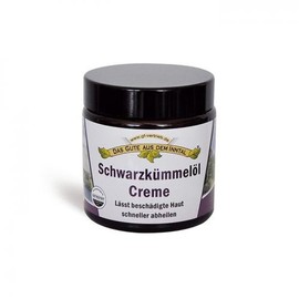 Inntaler Black Cumin Oil Cream 110 ml in Glass Jar - The Good from the Inntal