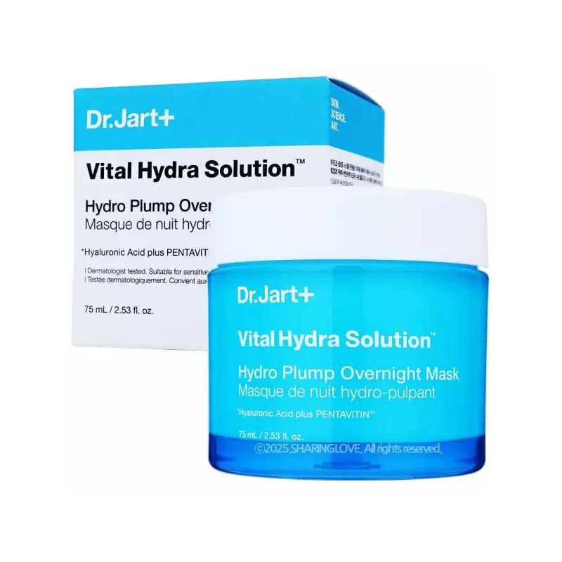 Dr. Jart+ 닥터자르트 바이탈 하이드라 솔루션 하이드로 플럼프 오버나이트 마스크