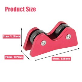 Wokyo 2pcs Billiards Cue Straightness Checker, Pool Billiards Cue Club Roller Straightness Checker Detector Straightening Tester Cue Repair Tool Cue Tip Shaper Inspect Tool