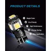 Yorkim 194 LED Bulbs White 6000k Super Bright 5th Generation,