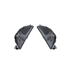 POSH 13NINJA250 134079 Motorcycle Accessories F Smoke Turn Signal Lens