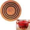 for le creuset Magnetic Wooden Trivet 8 Inch Acacia Wood
