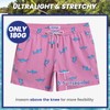 MaaMgic Mens 5 inch Swim Trunks 4 Way Stretch with