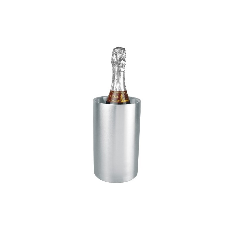 Quality Stainless Steel Double-sided Vacuum Champagne or Wine Cooler -